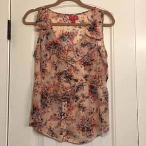 Women’s Elle Floral Shell Top. Size M.